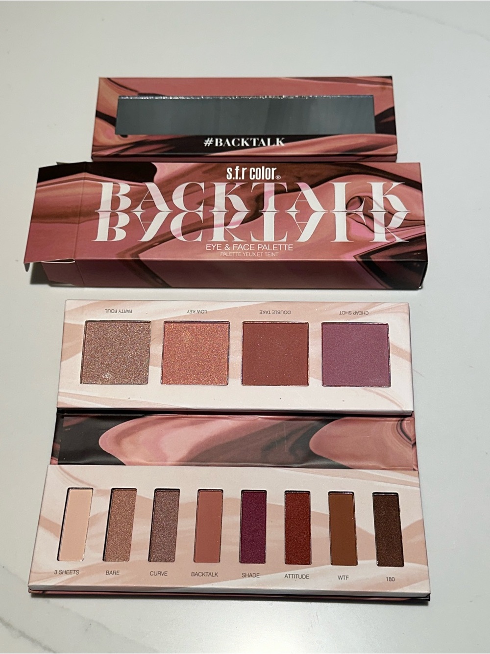 ✨New ✨ Backtalk Eye & Face Palette - Rose Mauve Shades